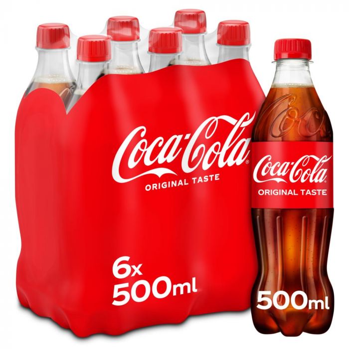 van nu af aan lezing detectie Coca-Cola Original pet 6 x 50cl | Prik&Tik