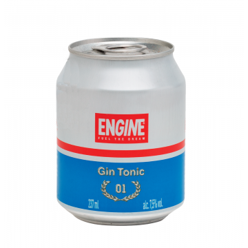 Engine Organic Gin & Tonic blik 23,7cl