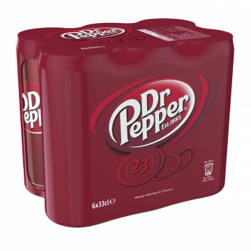 Dr Pepper blik 6 x 33cl