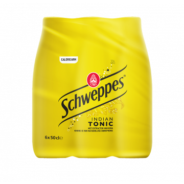 Schweppes Indian Tonic clip 6 x 50cl