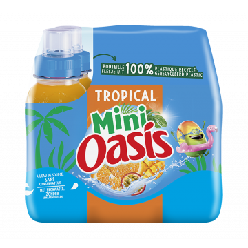 Oasis Pocket Tropical clip 6 x 25cl