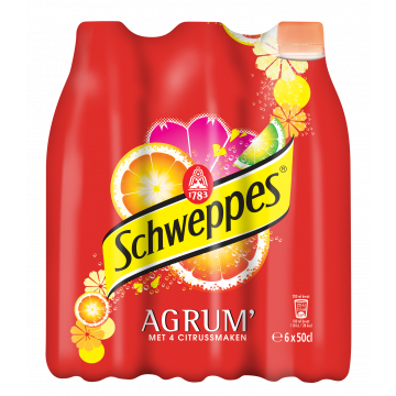 Schweppes Agrum clip 6 x 50cl
