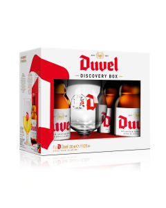 Duvel giftpack 4x33cl + glas