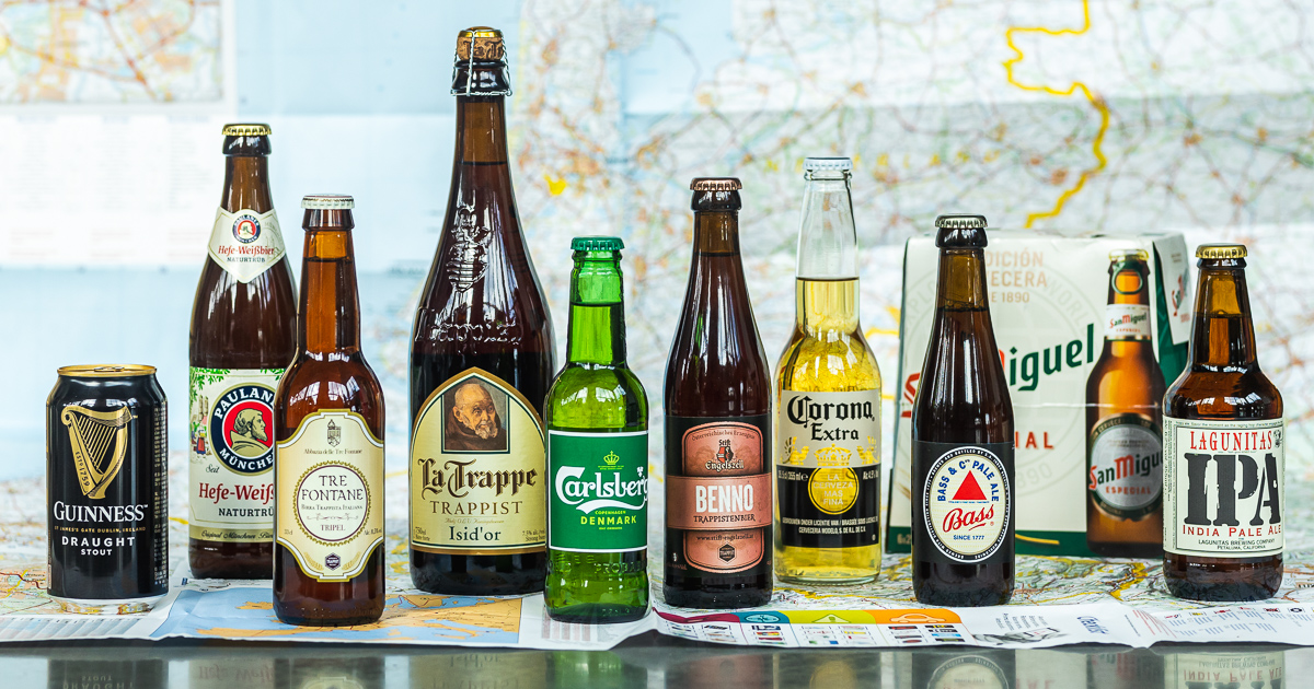 Overjas George Bernard waterstof Reis rond de wereld in 10 bieren | Prik&Tik